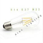 หลอดไฟ LED สไตล์ Filament ประสิทธิภาพสูง 2W E14 E27 AC 176V - 264V 6000k