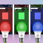หลอดไฟ LED Smart RGB ควบคุมโดยแอพมือถือสำหรับ KTV ผ่าน WIFI หรือ Blue Teeth