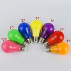 B22 3w 5w หลอดไฟ LED ในร่มที่อยู่อาศัยสีต่างกันสำหรับภาคี