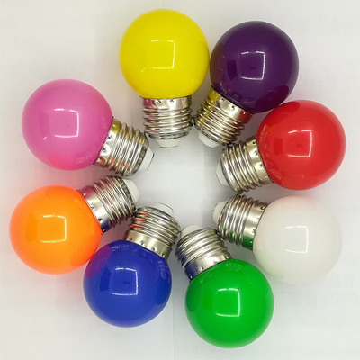 ของตกแต่งวันคริสต์มาส 5W แดง เหลือง น้ำเงิน เขียว หลอดไฟ LED ภายในอาคาร