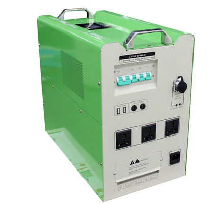 ความจุสูง CE 2kw Portable Solar Power Bank Family Use
