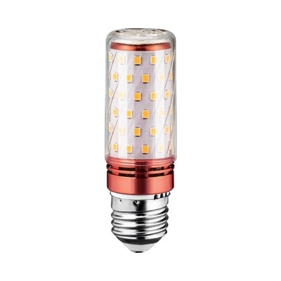 สีขาว/แสงอบอุ่น/สี RGB E27 หรือ E14 AC85-265V มุมรังสี 360° Ra&gt;80 หลอด LED
