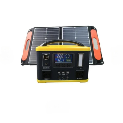 การออกแบบใหม่ 510WH สถานีพลังงาน 500w พกพา สถานีพลังงานภายนอกสําหรับบ้านสําหรับฉุกเฉินหรือแคมป์
