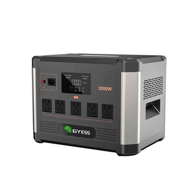 แหล่งจ่ายไฟรถยนต์ความจุสูง 2000w พร้อมวิธีการชาร์จหลายวิธี