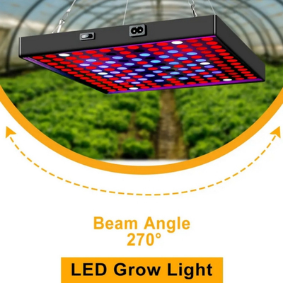 LED สเปคเตอร์เต็ม พืชเติบโตแสง 50w 80W สีแดง สีน้ําเงิน