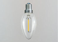 หลอดไฟ LED Filament Candle เป็นมิตรกับสิ่งแวดล้อม 2W ประหยัดพลังงาน AN-DS-FC35-2-E27-01