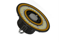 200W Round LED High Bay WaterProof Storehouse รับประกัน 5 ปี PF 0.94