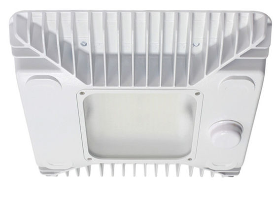 100W Surface Mount Canopy Lights ตัวเรือนโลหะสำหรับอาคารเป็นมิตรกับสิ่งแวดล้อม