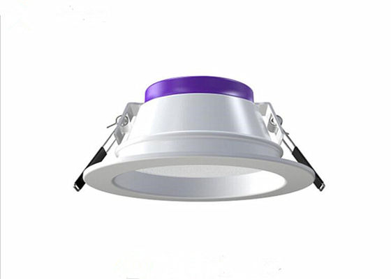 ห้างสรรพสินค้า 10W แผงไฟดาวน์ไลท์อินพุต AC220 - 240V 5000K อุณหภูมิสี