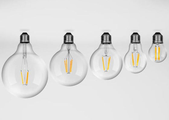 A55 A60 A65 A70 ลูกโลกประหยัดพลังงานหลอดไฟ LED Filament FC35 สำหรับร้านค้าและร้านอาหาร