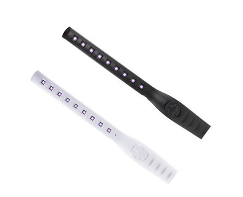 270 - 280nm 99.9% หลอดไฟ Uv แบบใช้มือถือ USB Sterilizer 2w Power วัสดุอลูมิเนียม