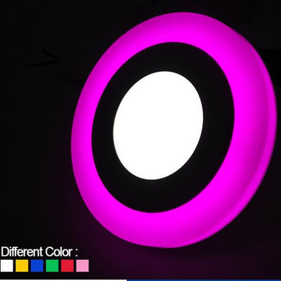 สีฟ้า / เขียว / ชมพู Three Gears สองสี Down Light Round สำหรับ KTV หรือ Kids Room
