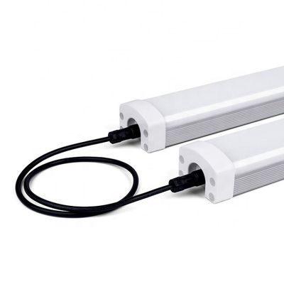 IP65 1.2M หลอดไฟ LED สีขาวนำแสงเชิงเส้นแสงกลางแจ้งกันน้ำนำแสงไตรหลักฐาน