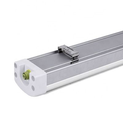 IP65 1.2M หลอดไฟ LED สีขาวนำแสงเชิงเส้นแสงกลางแจ้งกันน้ำนำแสงไตรหลักฐาน