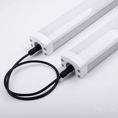 IP65 1.2M หลอดไฟ LED สีขาวนำแสงเชิงเส้นแสงกลางแจ้งกันน้ำนำแสงไตรหลักฐาน