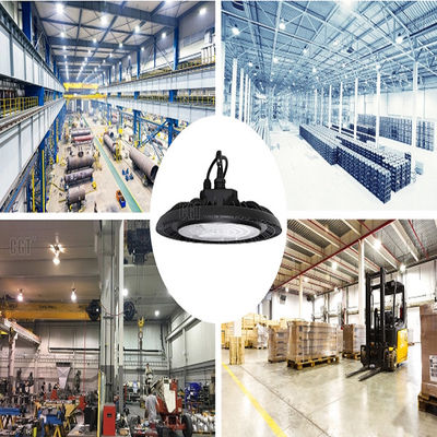 Dimmable Die-Cast Housing คลังสินค้าอลูมิเนียมโรงงานโคมไฟ โคมไฟ UFO Led High Bay Light