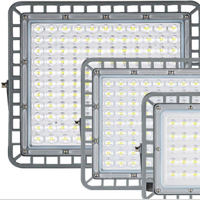 Die Casting อลูมิเนียมกันน้ำ LED พลังงานแสงอาทิตย์ Floodlight พร้อมการออกแบบใหม่100w