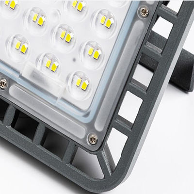 100w 200w 300w 400w นำพลังงานแสงอาทิตย์ Floodlight สำหรับ Park Garden Yard