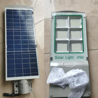 IP65 AL แผงโซลาร์เซลล์เสริม Aio Solar Street Light ใช้งานได้ 3-4 วัน