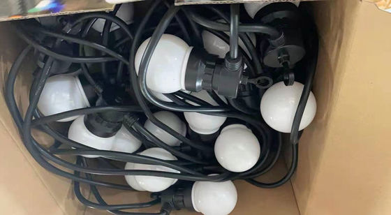 G50 G40 A60 วันหยุด Ip65 ไฟส่องพลังงานแสงอาทิตย์