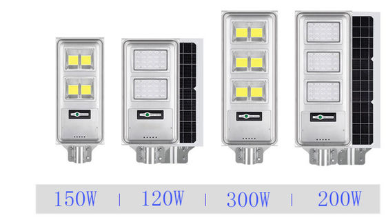 COB SMD Square หรือคลังสินค้า Ip66 All In One Solar Street Light