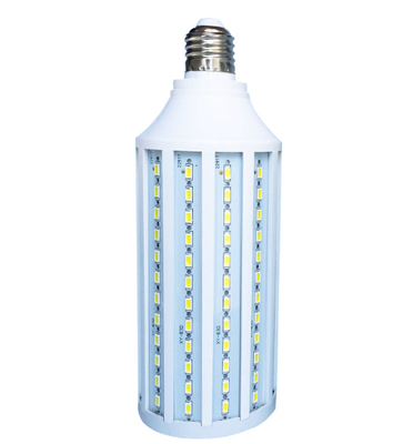 หลอด LED ทรงข้าวโพด LED กระจายความร้อนได้ 360° พร้อมแสงสีขาวและตัวขับคงที่