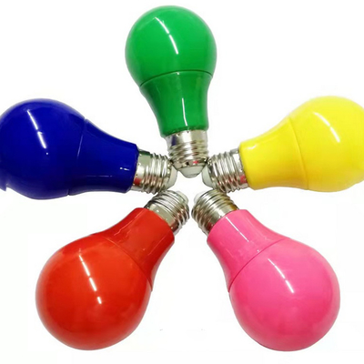 B22 3w 5w หลอดไฟ LED ในร่มที่อยู่อาศัยสีต่างกันสำหรับภาคี