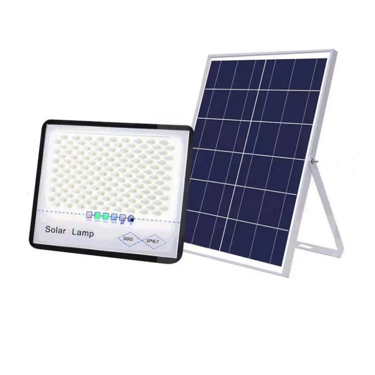 10w ถึง 250w Led Solar Floodlight การออกแบบแบบดั้งเดิมสำหรับ Yard Park And Garden