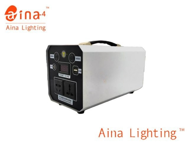 300w Super Solar Usb Power Bank เอาต์พุตหลายพอร์ตสำหรับเครื่องใช้ไฟฟ้าและไฟ LED