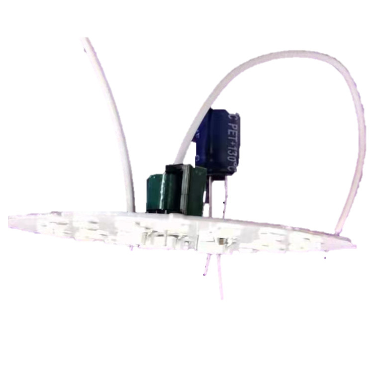 ชิ้นส่วนหลอดไฟ Led Pf สูง 220v Diy ประกอบสีขาว