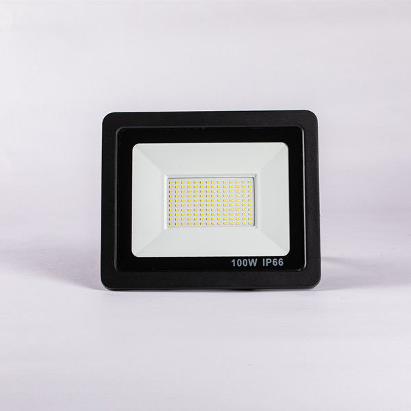 ตัวเรือนอะลูมิเนียม สีขาว โคมไฟฟลัดไลท์ LED ดีไซน์ใหม่จาก 50w ถึง 300W สำหรับ Park